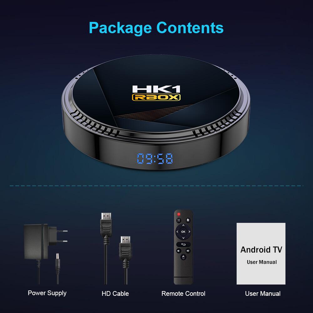 Choose HK1 RBOX H8 Allwinner H618 ott tv box for Unparalleled Performance