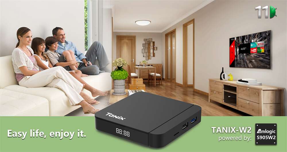 Incredible HD Quality Pictures from Tanix W2 IPTV Boxes