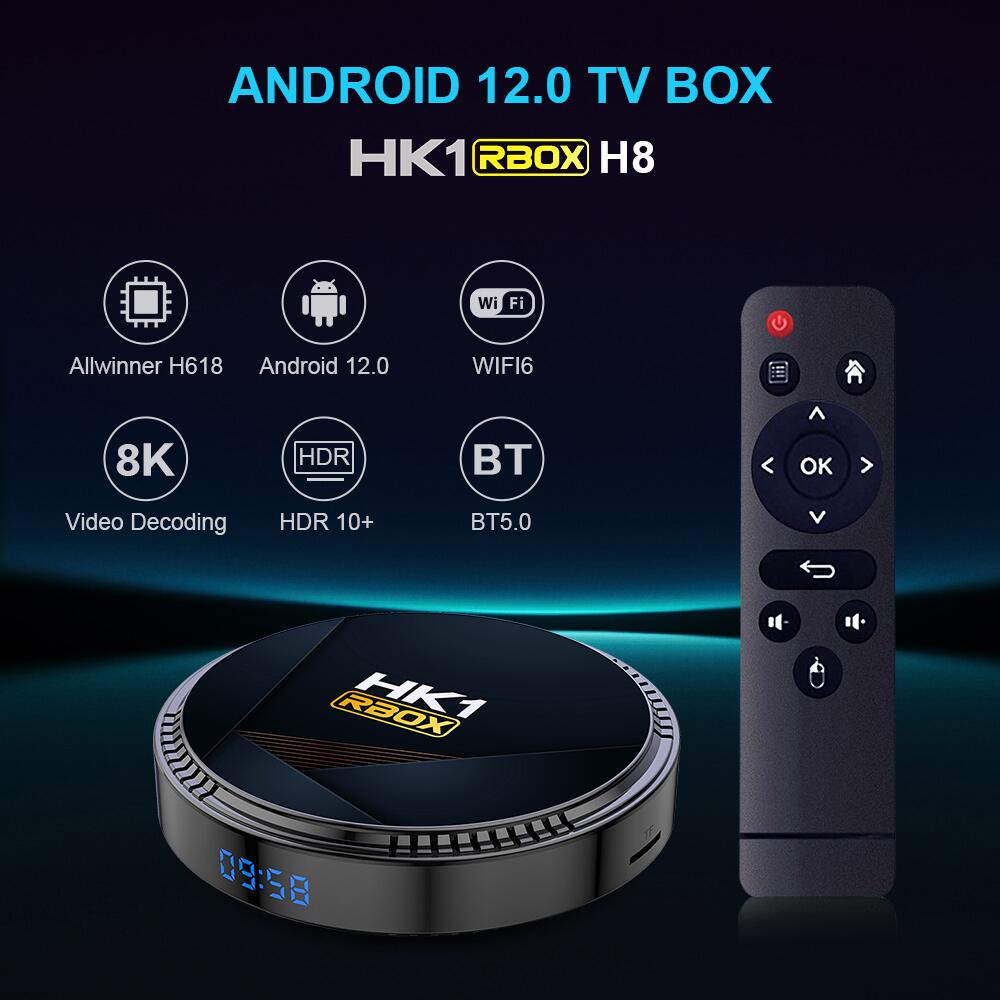 HK1 RBOX H8 IPTV Boxes: Customized Entertainment Wonders