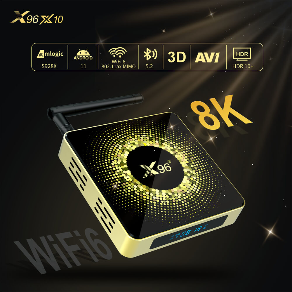 What are the advantages of OEM X96 X10 Amlogic S928X streaming player