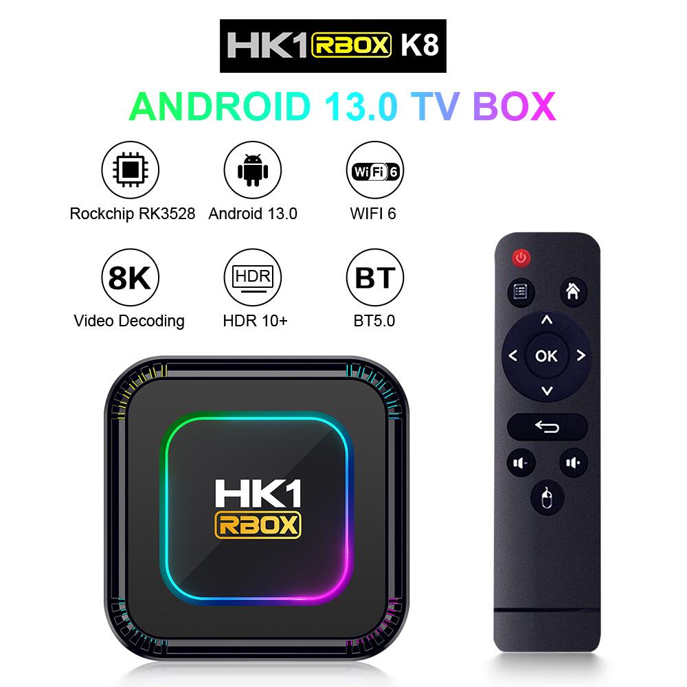 Experience Ultra HD with Hk1 K8 RockChip RK3528 android tv box